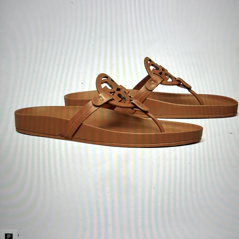 Brand new Tory Burch Miller, cloud sandals 6.5